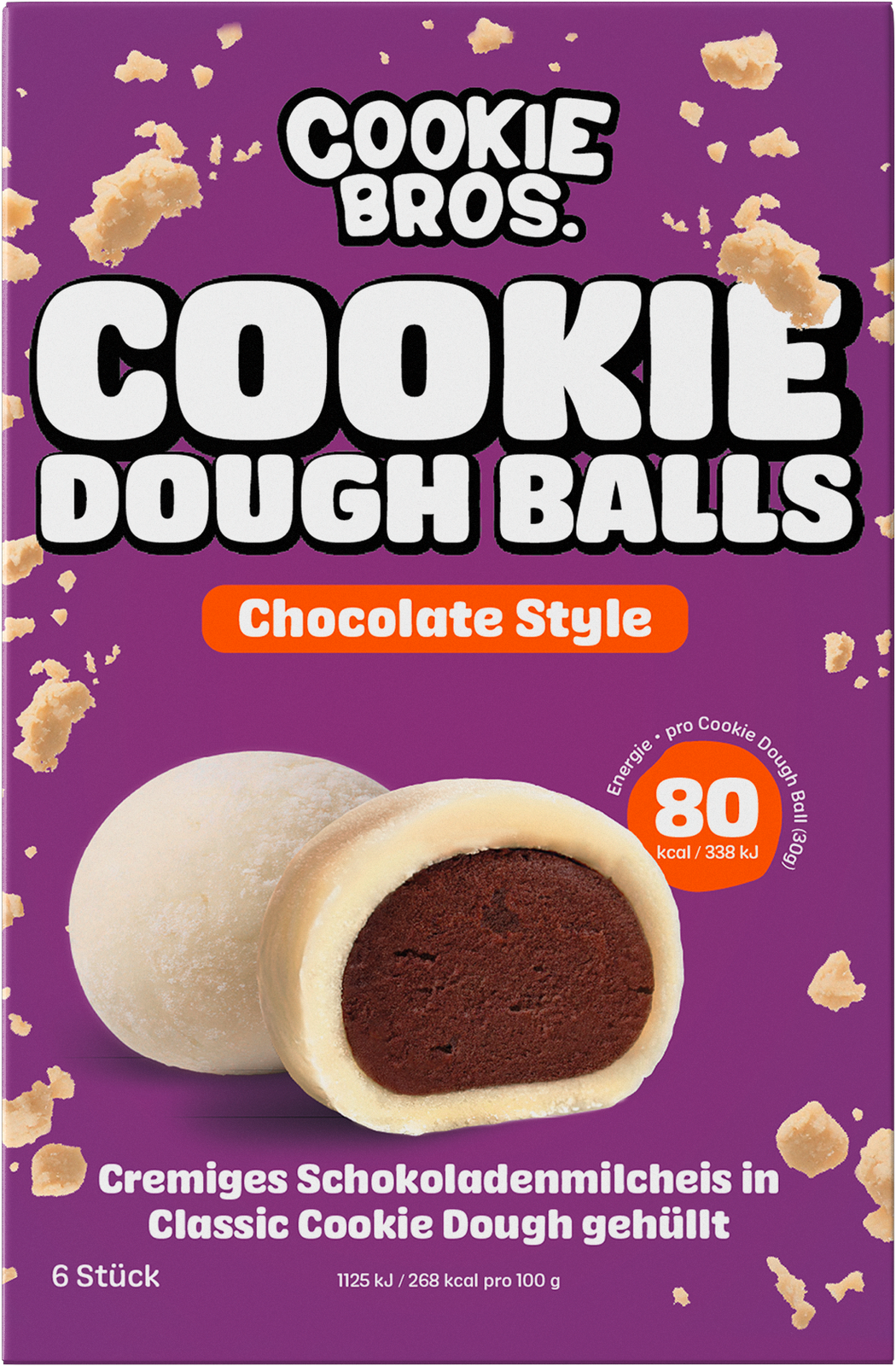 O-Mochi Cookie Balls Kakao 6x30g