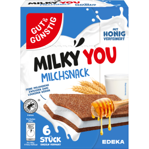 GUT&GÜNSTIG Milchsnack 6x28g
