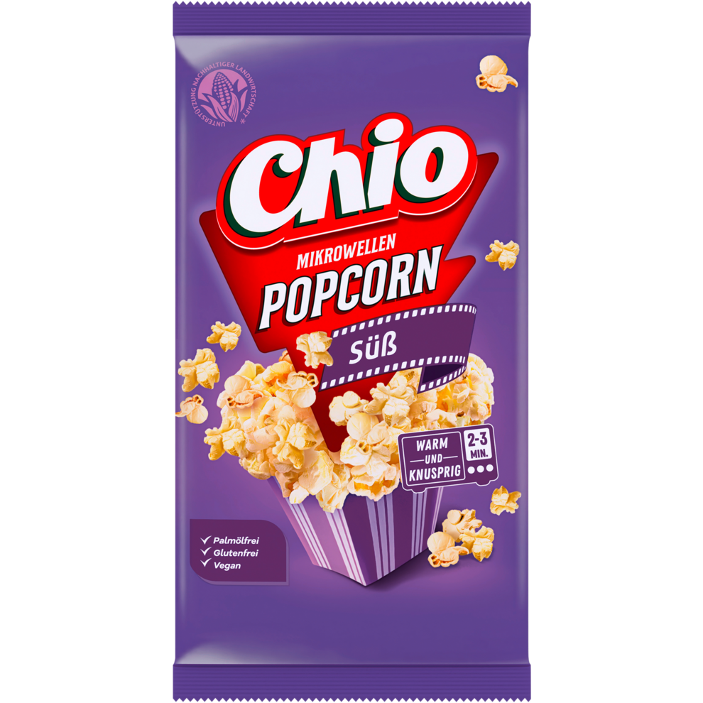 Chio Mikrowellen-Popcorn süß 100g