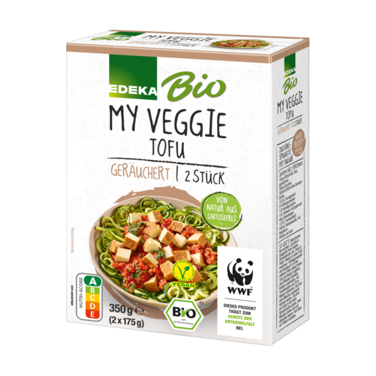 Bio EDEKA My Veggie Veganer Tofu geräuchert 2x175g