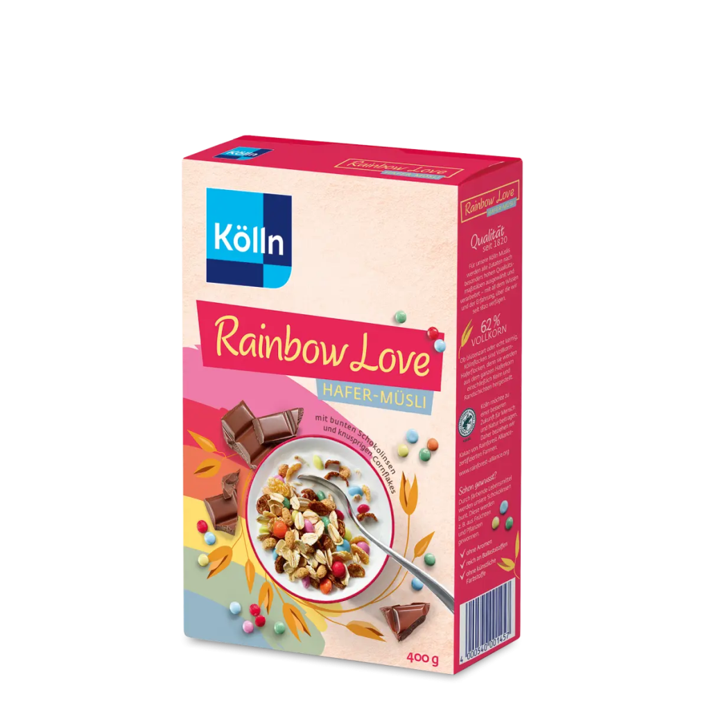 Kölln Rainbow Love Hafer-Müsli 400g