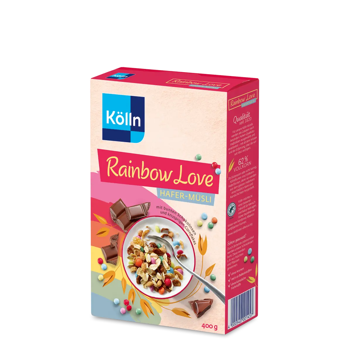 Kölln Rainbow Love Hafer-Müsli 400g