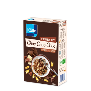 Kölln Crunchy Choc-Choc-Choc Hafer-Müsli 400g