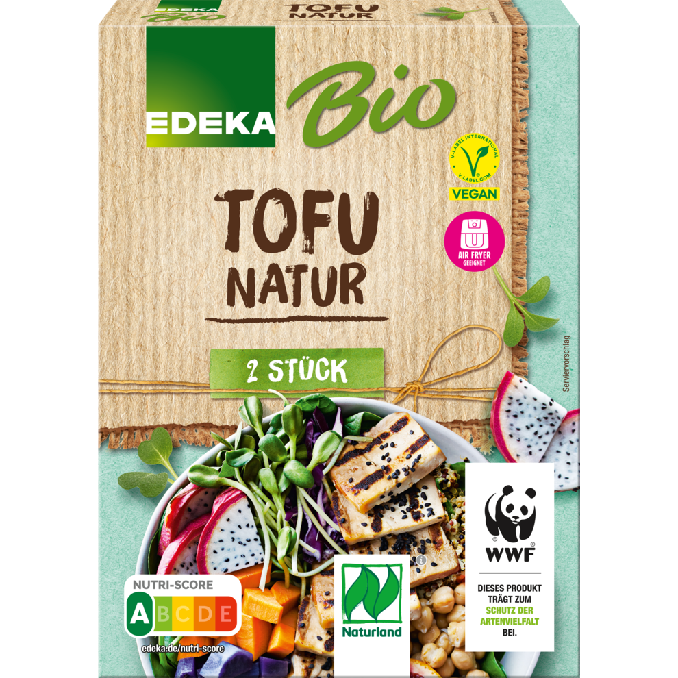 Bio EDEKA My Veggie Veganer Tofu classic 2x200g