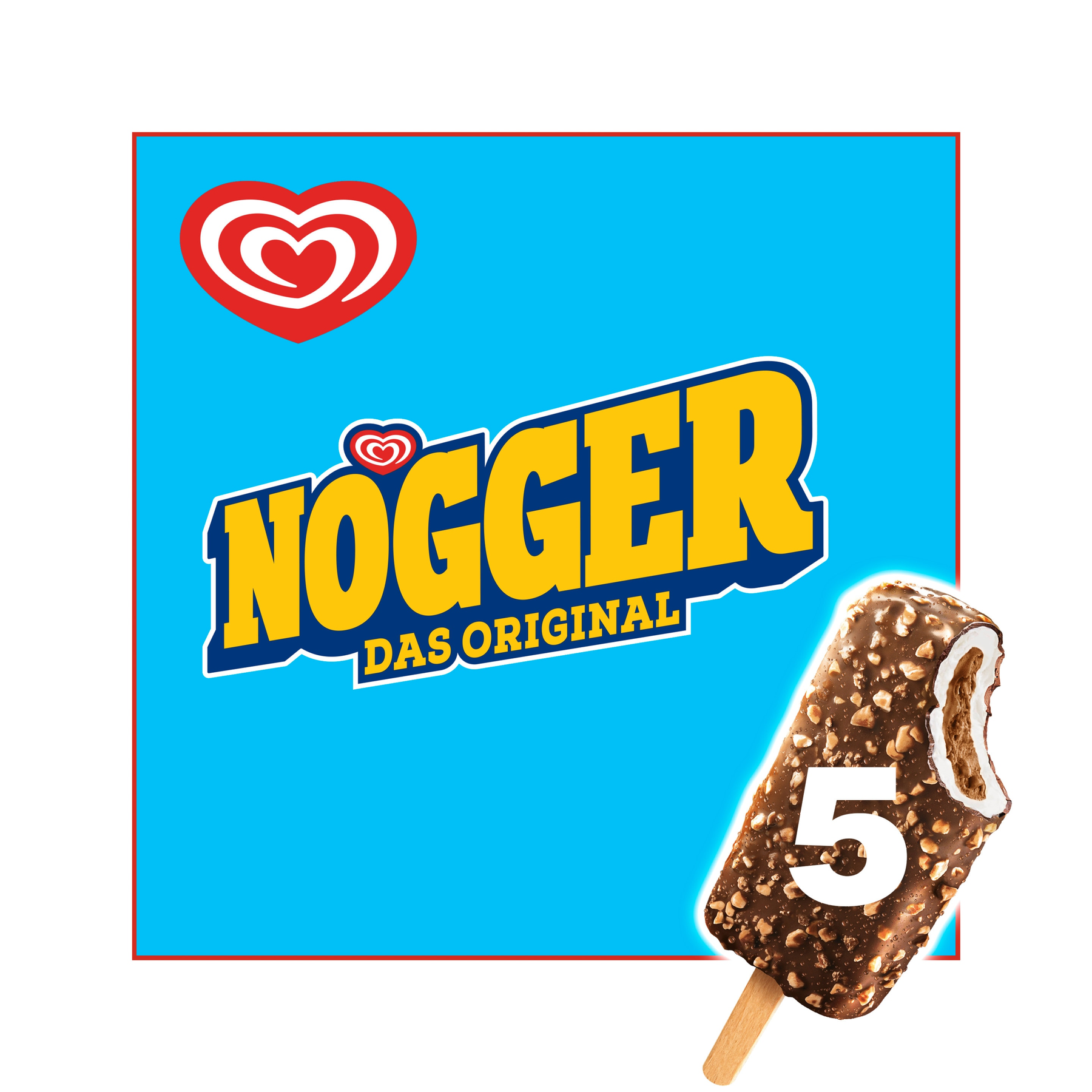 Langnese Nogger Original 5ST 470ml