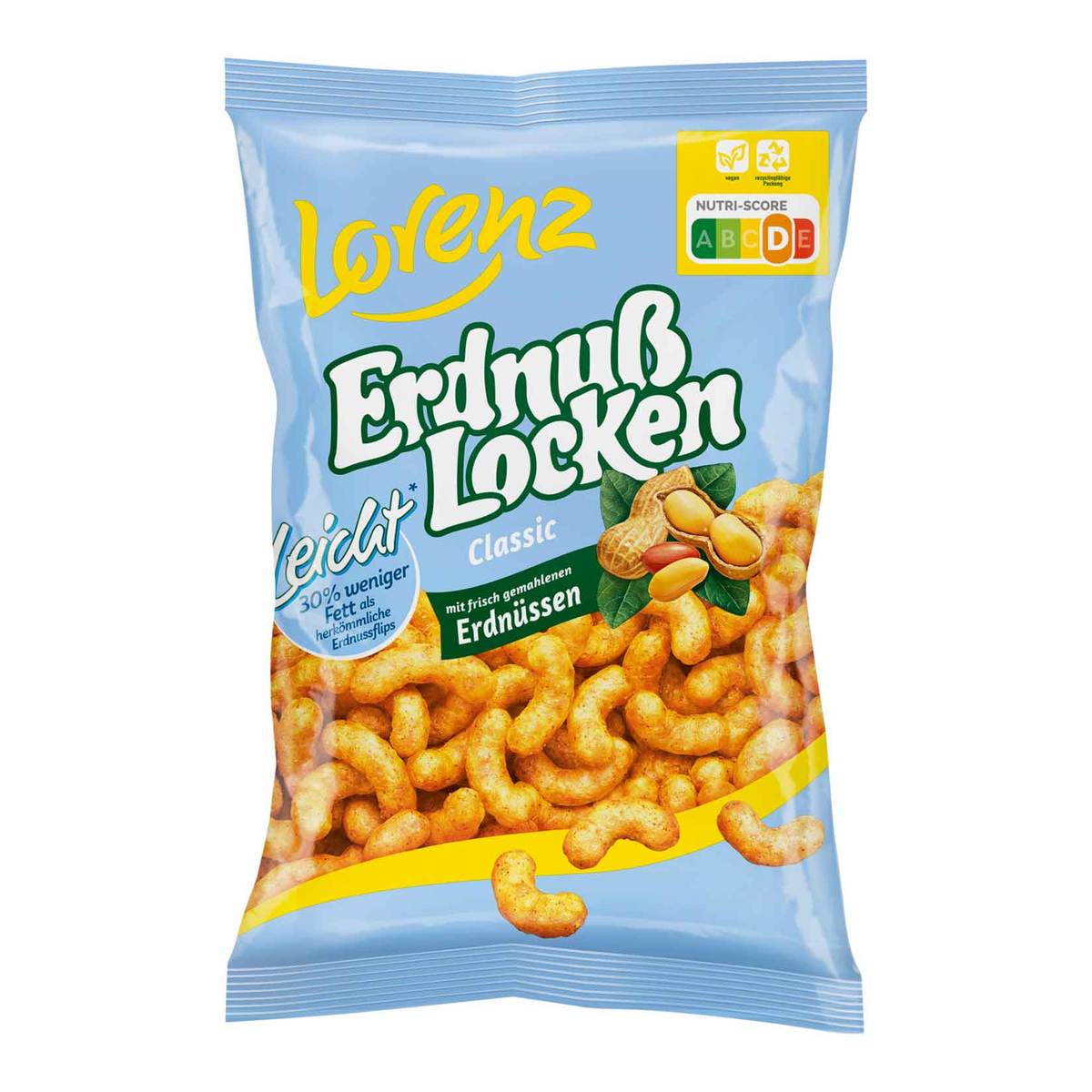 Erdnußlocken Лёгкий 150g