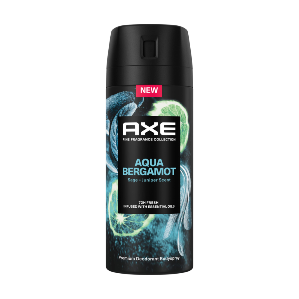 Axe Deo Bodyspray Premium Aqua Bergamot ohne Aluminiumsalze 150ml