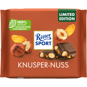 Ritter Sport Хрустящий орех плитка 100g