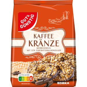GUT&GÜNSTIG Kaffeekränze 250g