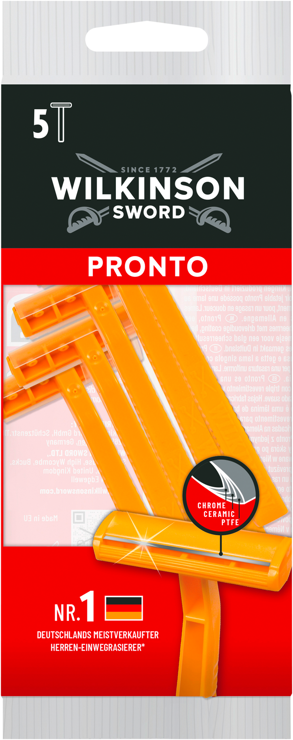 Wilkinson Pronto Einwegrasierer 5ST