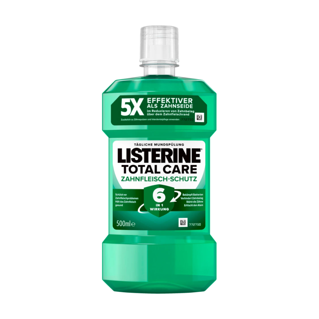 Listerine Mundspülung Total Care Zahnfleischschutz 500ml