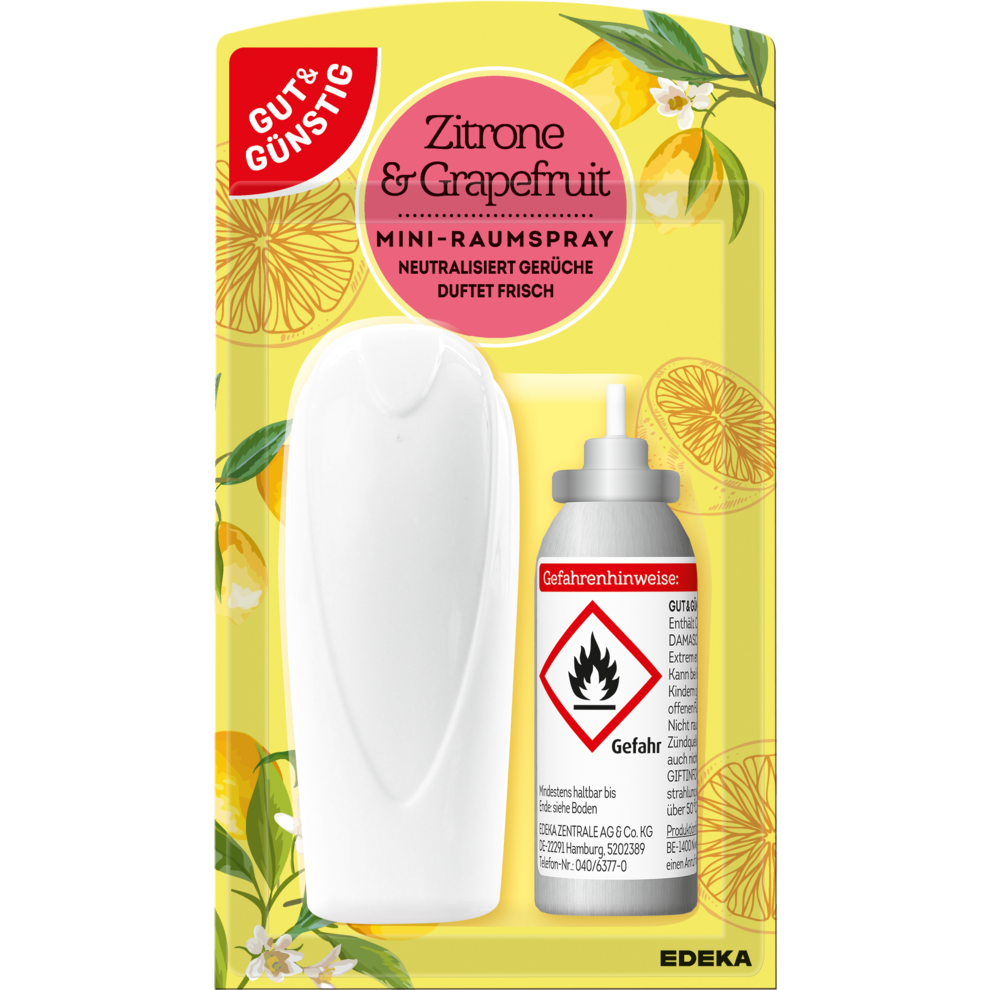 GUT&GÜNSTIG Minisprays Starterkit Lemon 25ml