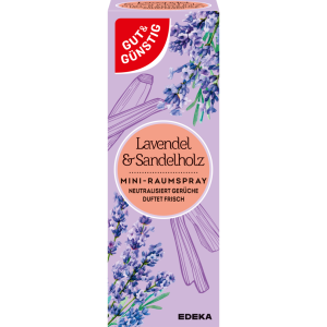 GUT&GÜNSTIG Minispray Nachfüller Lavendel&Sandelholz 25ml