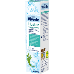 EDEKA elkos VIVEDE Husten-Brausetabletten 20ST