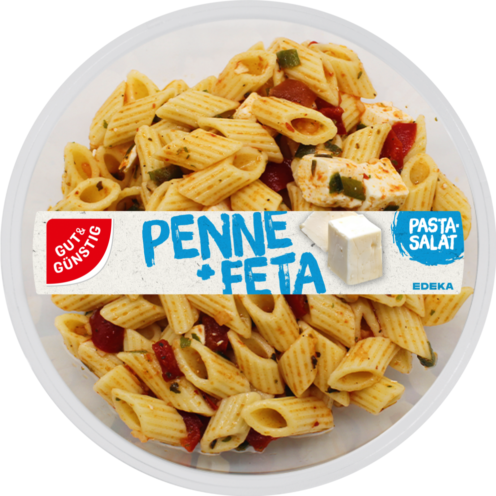 GUT&GÜNSTIG Pastasalat Penne Feta 250g