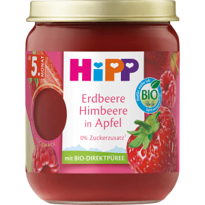 Bio Hipp клубника малина, яблоко 160g