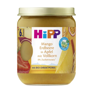 Bio Hipp манго клубника, яблоко, цельнозерновой 160g