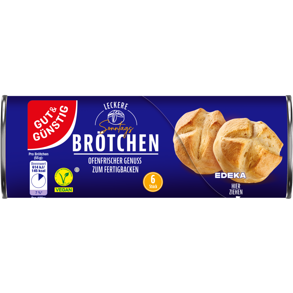 GUT&GÜNSTIG Sonntagsbrötchen 330g
