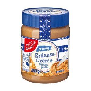 GUT&GÜNSTIG Erdnusscreme Creamy 350g
