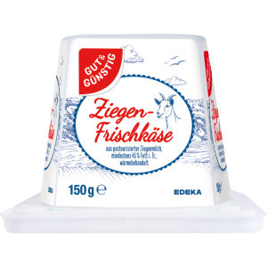 GUT&GÜNSTIG Ziegenfrischkäsepyramide 45% 150g