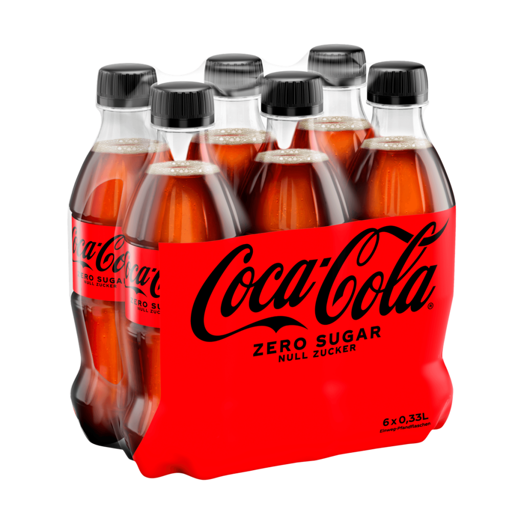 Coca-Cola Зеро 4x6x0,33l DPG