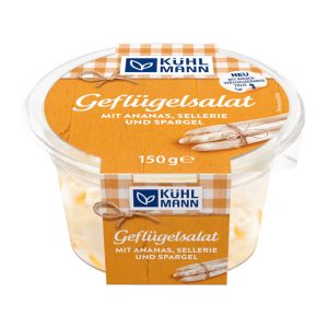 Kühlmann Geflügelsalat mit Ananas und Spargel 150g