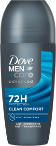 Dove Men+Care Deo Roll-on Advanced Clean Comfort Anti-Transpirant 50ml