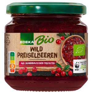 Bio EDEKA Preiselbeeren 220g