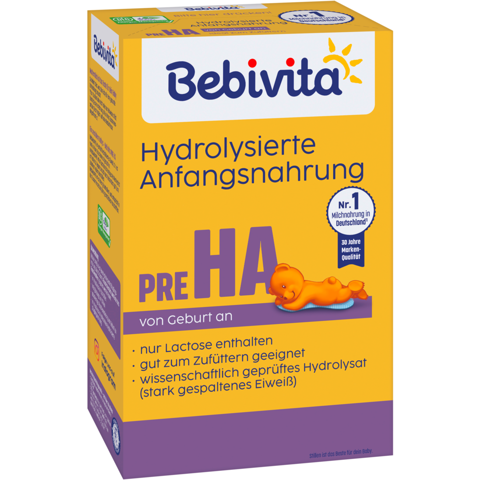 Bebivita hydrolysierte Anfangsnahrung Pre HA 500g