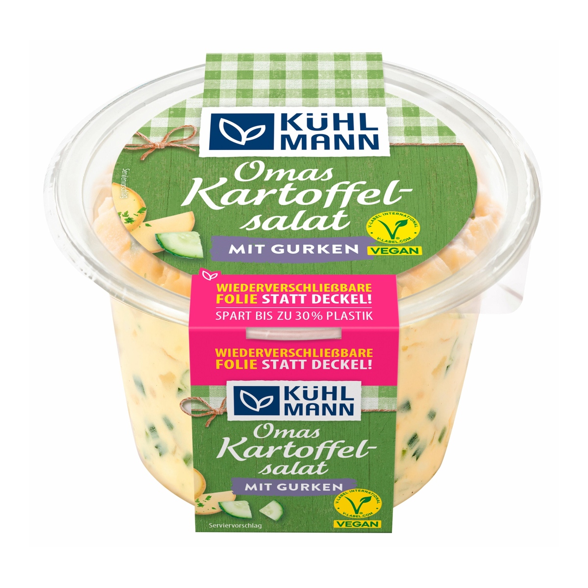 Kühlmann Omas Veganer Kartoffelsalat 400g