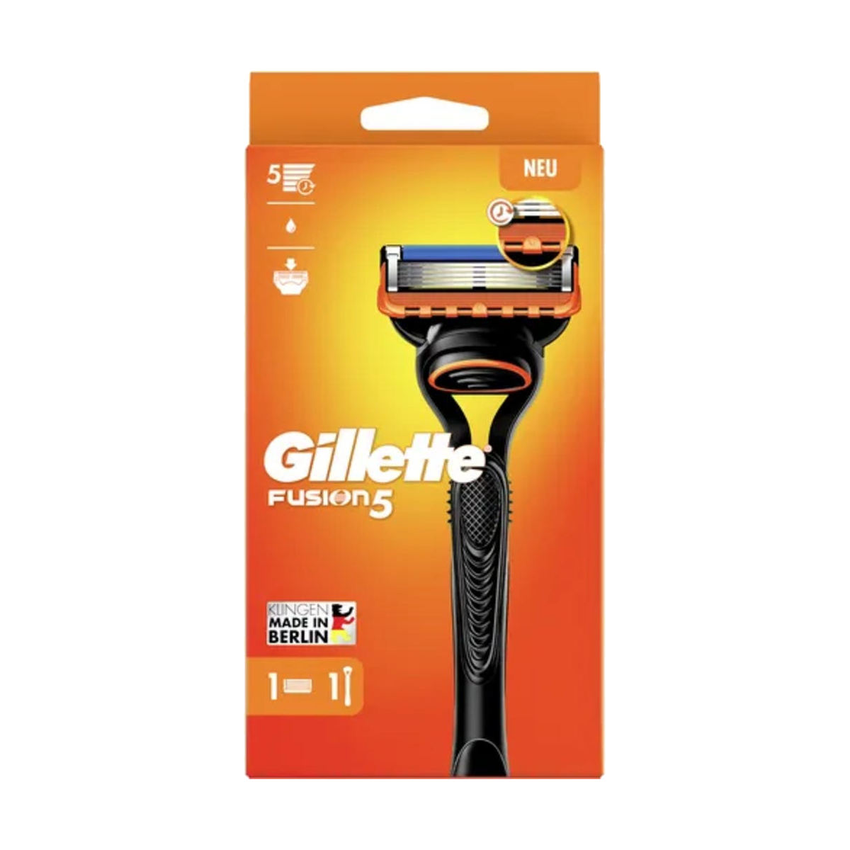 Gillette Fusion5 Rasierapparat mit 1 Klinge