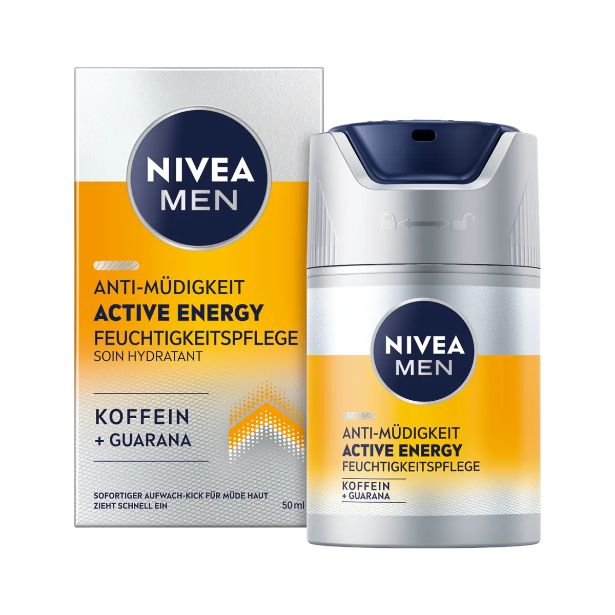 Nivea Men Active Energy Gesichtspflege Creme 50ml