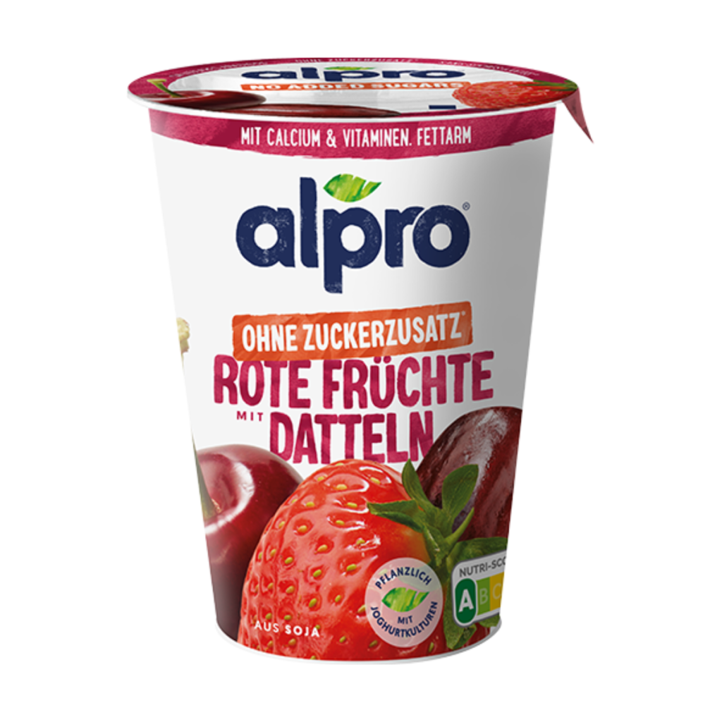Alpro Йогурт соя вишня 400g