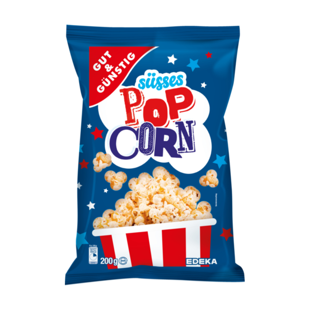 GUT&GÜNSTIG Popcorn süß 200g