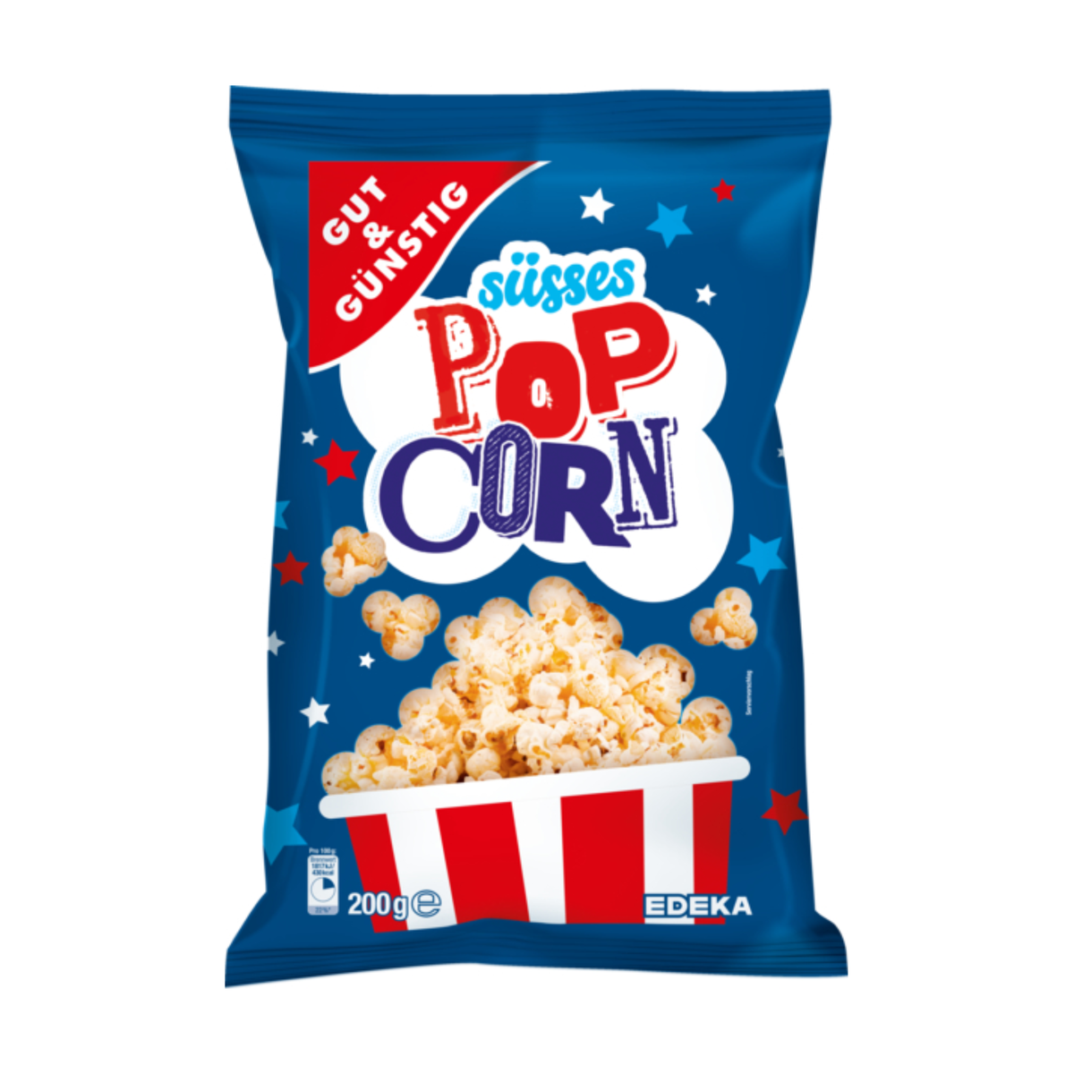 GUT&GÜNSTIG Popcorn süß 200g