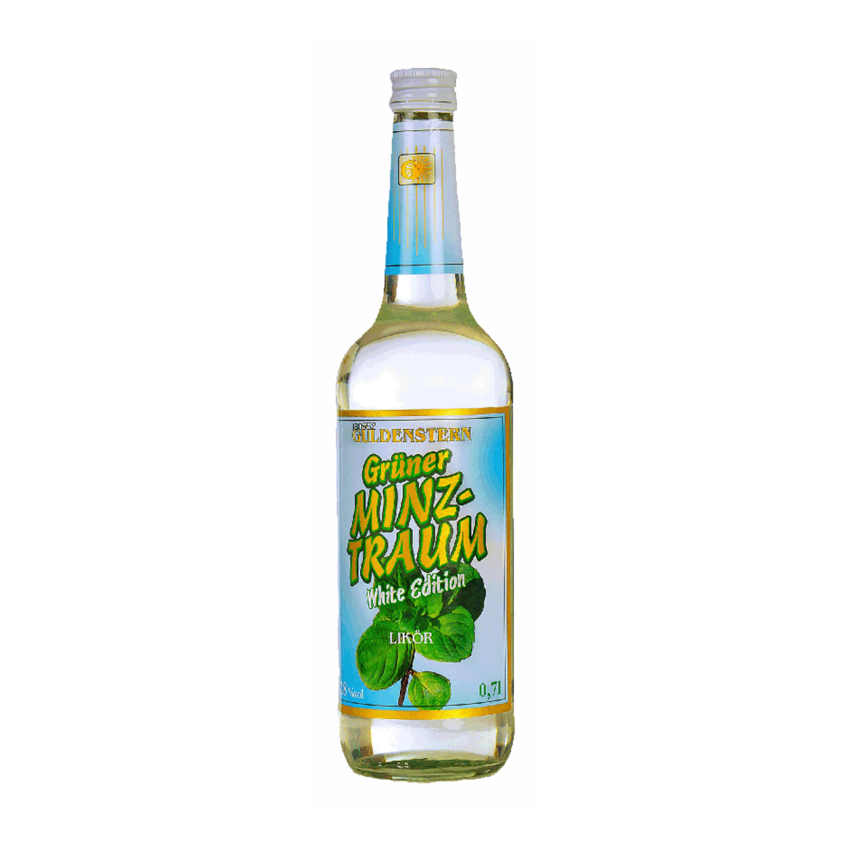 Güldenstern Grüner Minztraum 18% 0,35l