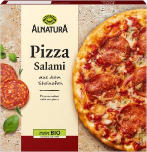 Bio Alnatura Pizza Salami 320g