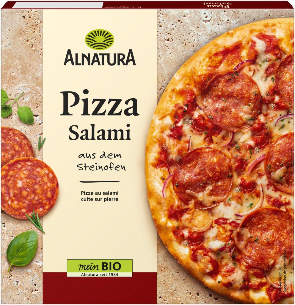 Bio Alnatura Pizza Salami 320g