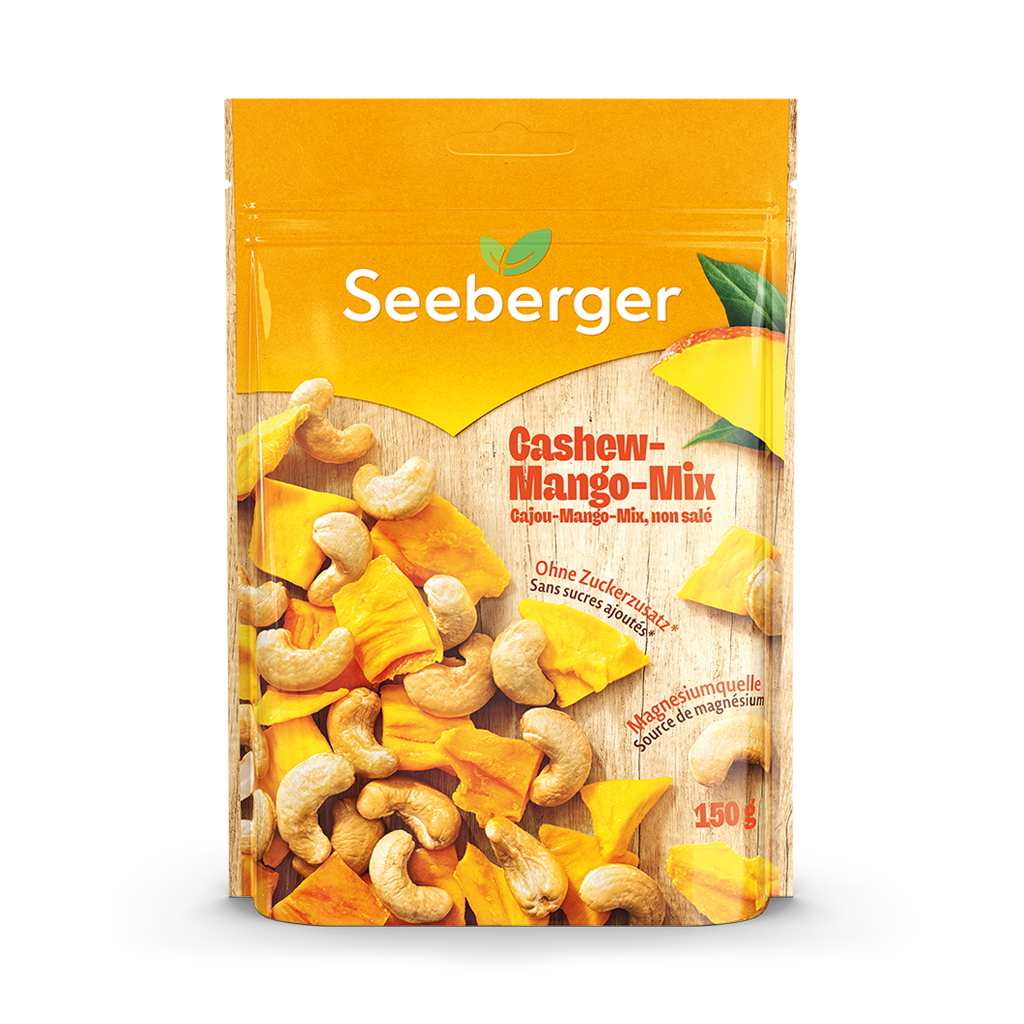 Seeberger Cashew-Mango-Mix 150g