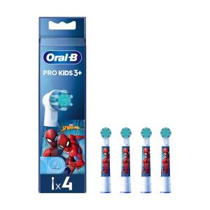 Oral-B Aufsteckzahnbürsten Spiderman/Eiskönigin 4ST