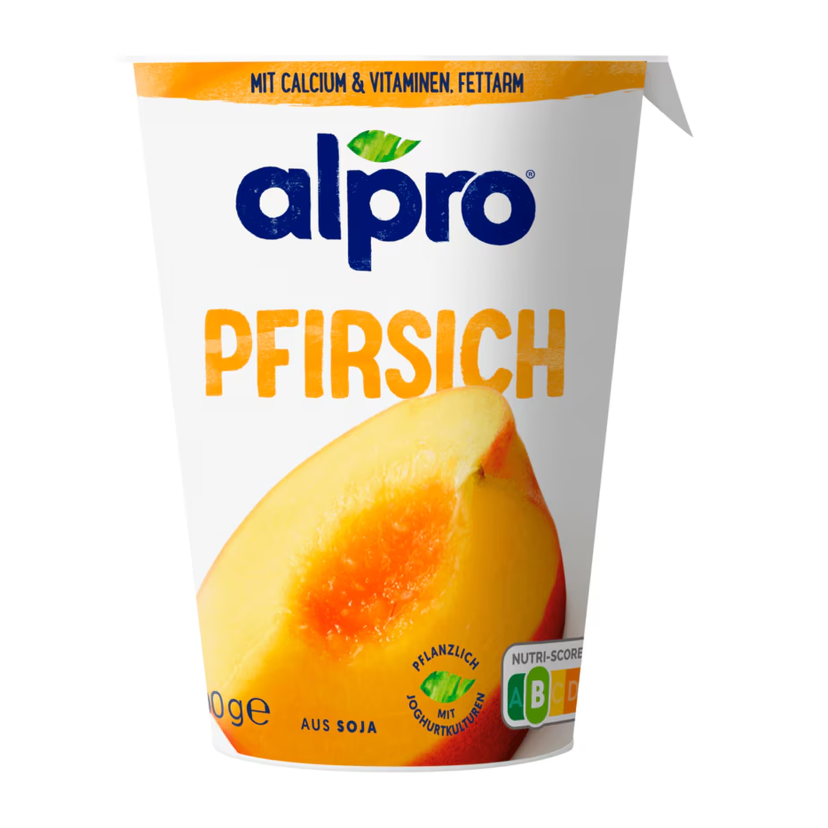 Alpro Joghurtalternative Soja Pfirsich 400g