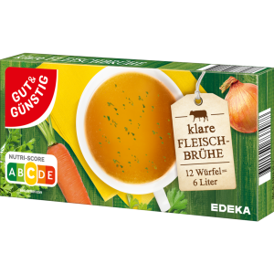 GUT&GÜNSTIG Fleischbrühwürfel 120g