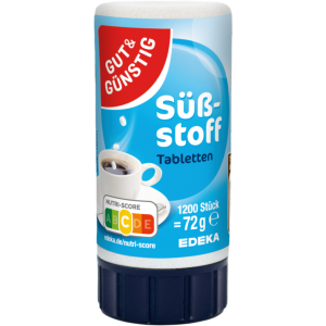 GUT&GÜNSTIG Süßstoff Tabletten 72g