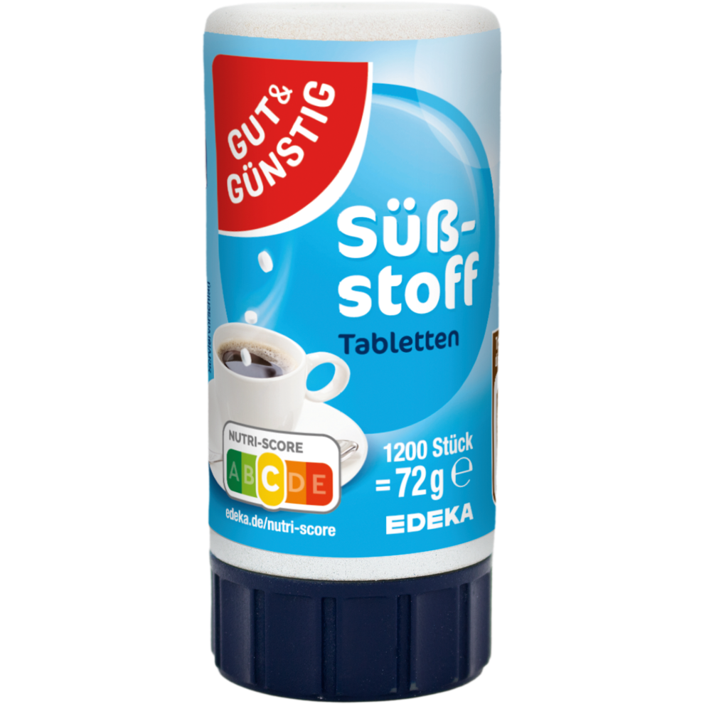 GUT&GÜNSTIG Süßstoff Tabletten 72g
