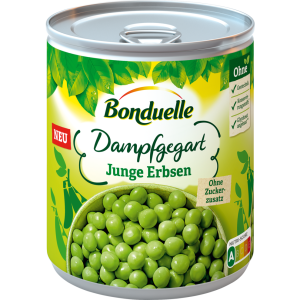 Bonduelle Junge Erbsen dampfgegart 610g