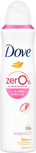 Dove Deo-Spray Rosenduft mit Zink-Komplex 0% Aluminiumsalze 150ml