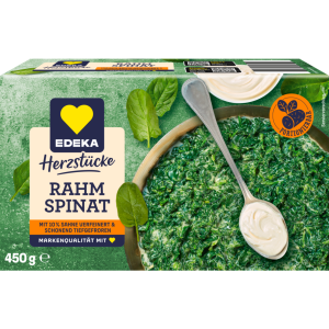 EDEKA Herzstücke Rahmspinat 450g