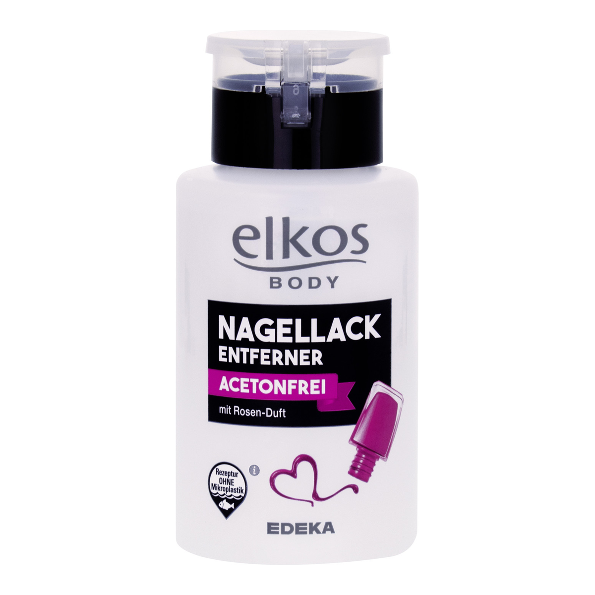 EDEKA elkos Nagellackentferner acetonfrei 200ml