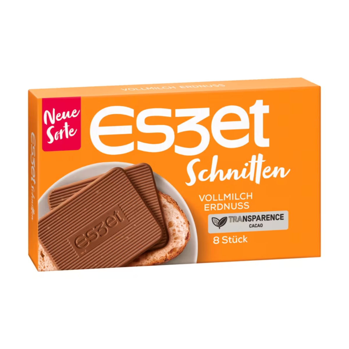 Eszet Schnitten Vollmilch Erdnuss 75g