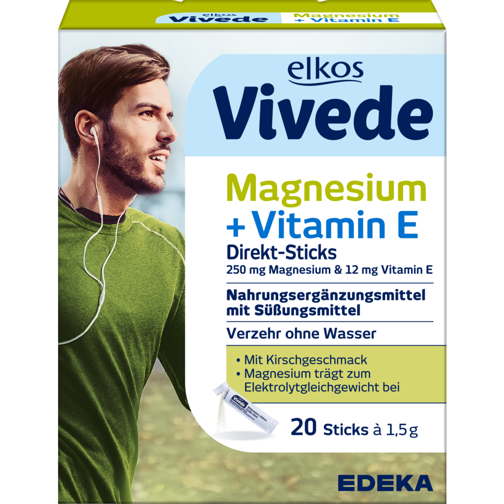 EDEKA elkos VIVEDE Magnesiumsticks 20ST